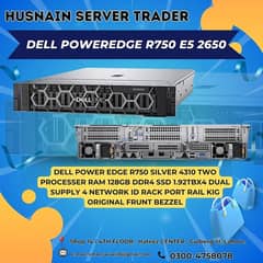 Dell power edge R750 E5 2650  DELL POWER EDGE R750   SILVER 4310 TWO