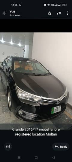 Toyota Altis Grande 2016