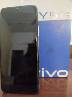 Vivo Y51s mobile for urgent sale. 128gb 6gb. with charger and box