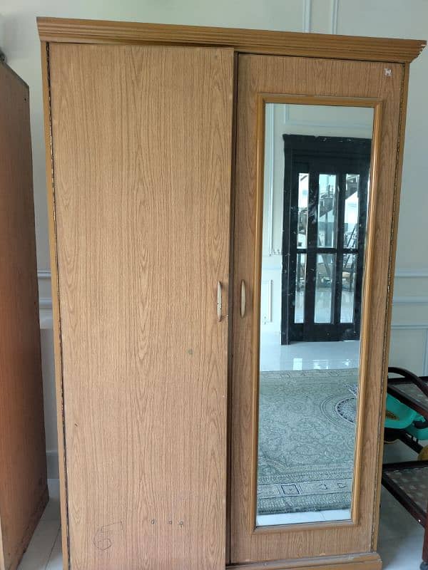 2 Used Wardrobes for Sale. Urgent 1