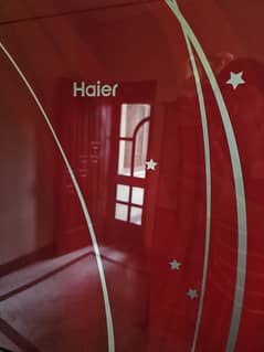 Glass Door Medium size Haier fridge | Excellent Good Condition