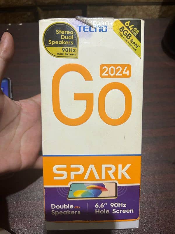 Tecno Spark Go 5 months warranty 1