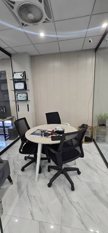 Furnished office for rent in gulberg 1