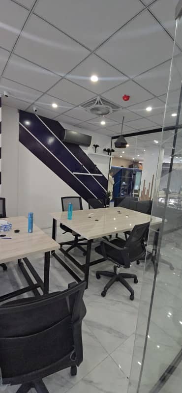 Furnished office for rent in gulberg 6