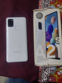 Samsung A21s 4gb 64gb with box