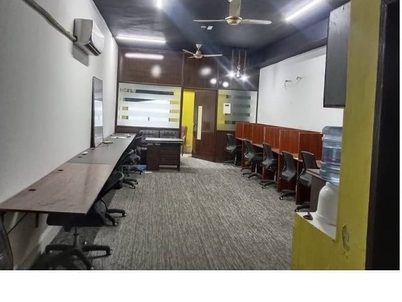 Area 600 Square Feet Brand New Corporation Office Available For Rent In Gulberg 3 Lahore 0