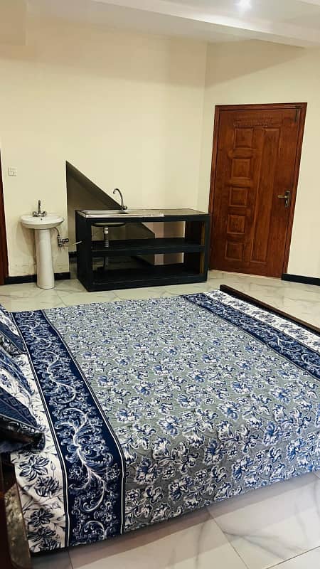 Studio Apartment Available For Rent On Best Location AA Block Near Surahi Chowk Bahria Town Lahore 5