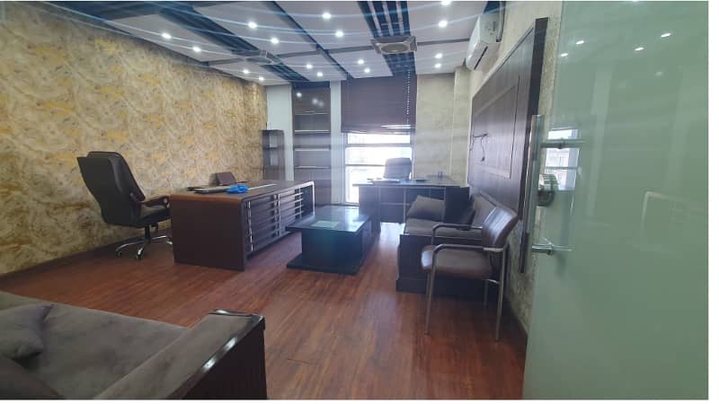 Fully Furnished Office Area 780 Square Feet Office Available For Rent Real Pictures In Gulberg 3 Lahore 4