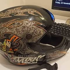 Senhil motorcross helmet medium size