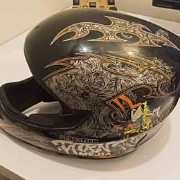 Senhil motorcross helmet medium size 1