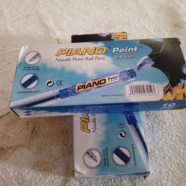 ball pen paino 5 box in one deal . Black, blue ,red 4