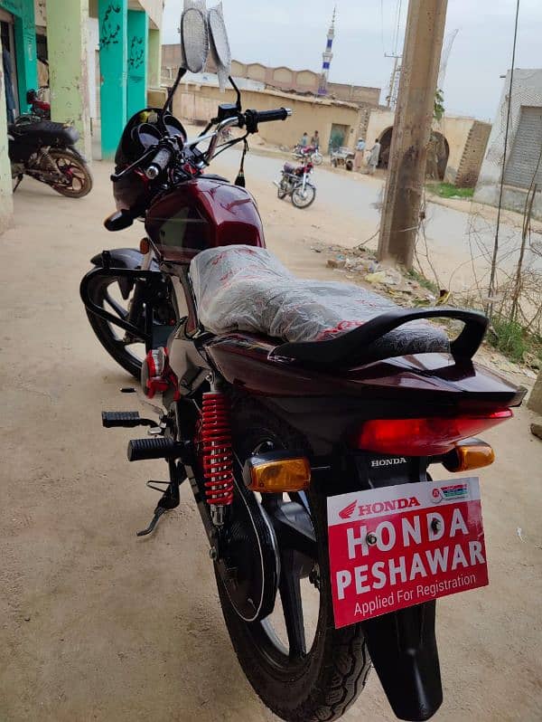 honda cb125f 22 model peshwar number 3