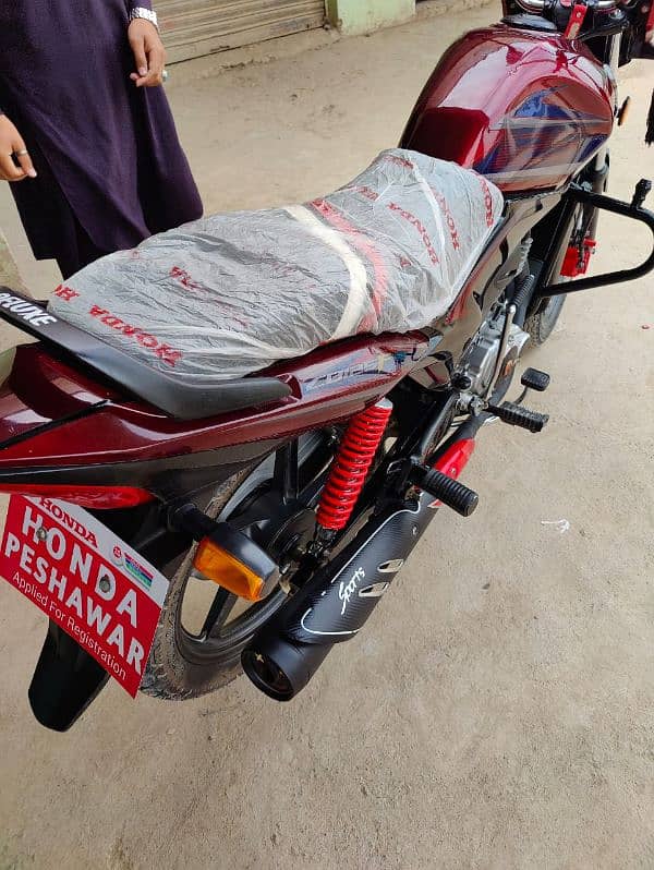 honda cb125f 22 model peshwar number 6