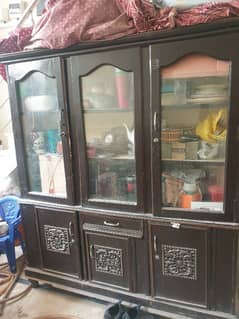 pure wooden showcase for sale