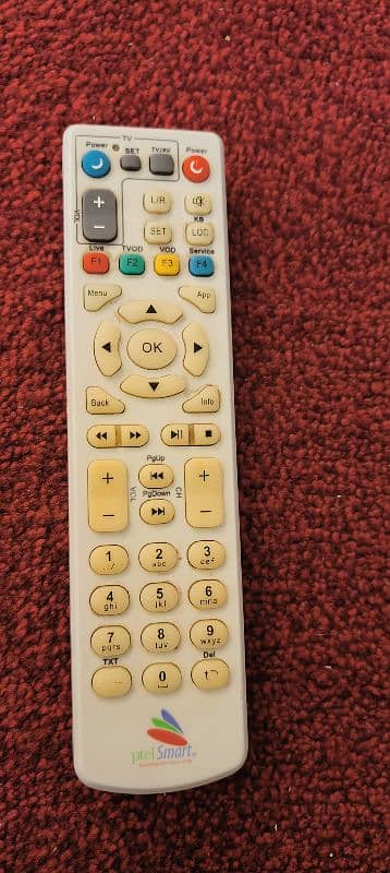 Smart Tv device with remote 3