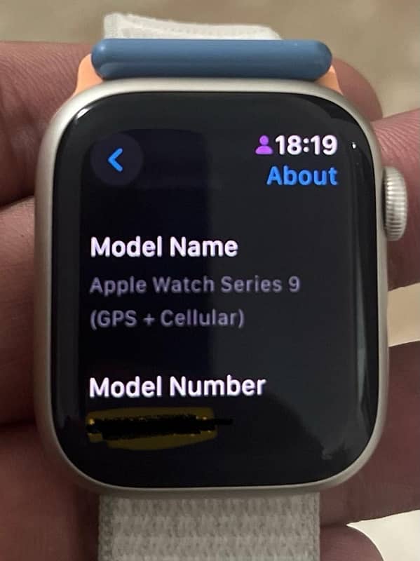 Apple watch series 9 41mm cellular+GPS starlight 1