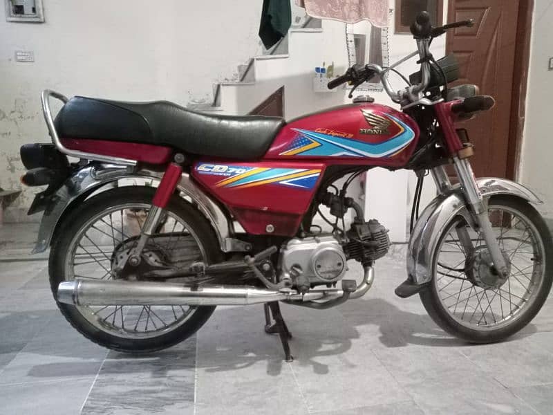 Honda 70 2019 All okay All Punjab Number 0