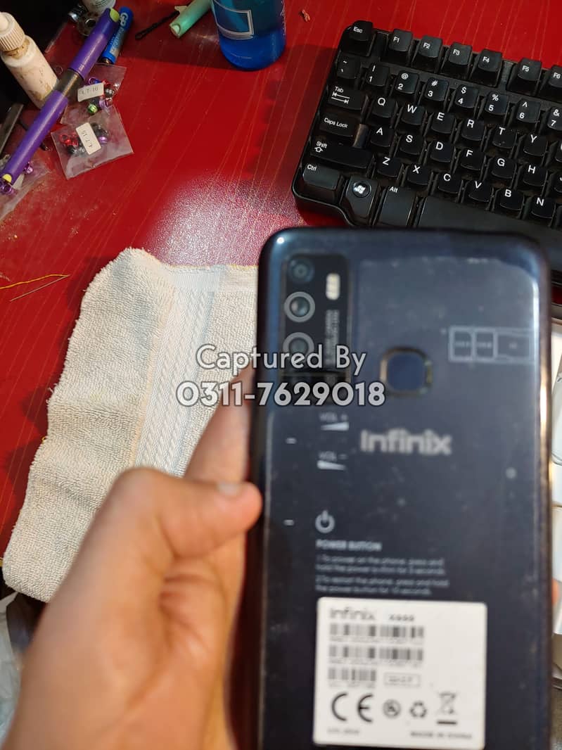 Infinix Hot 9 3/32 5000mah Dual Sim PTA - Without Box Charger - 10/10 5