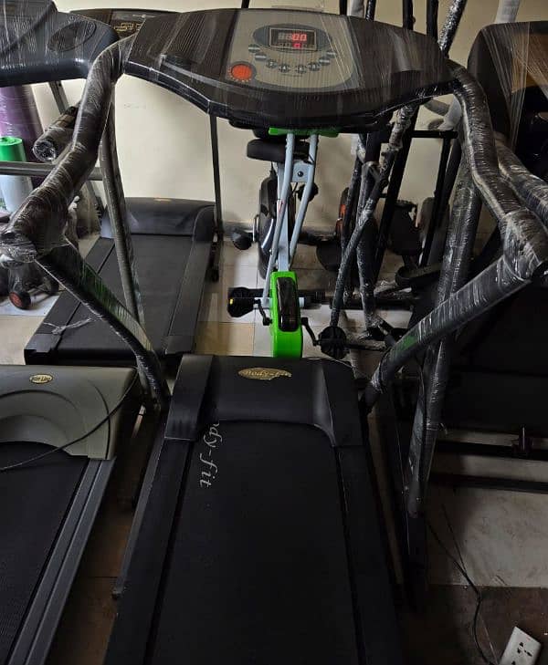 Treadmills(0329-4545517)Gym cycles, Home gym, Ellipticles, Dumbles 2