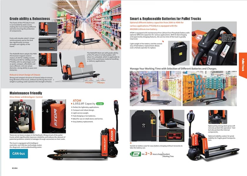 New Pallet Truck / Electric Pallet Truck Hanngcha /Warehouse equipmen 15