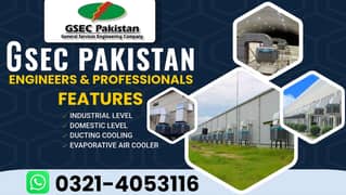 evaporative duct cooler and air fresh ducting/ domestic/Commercial