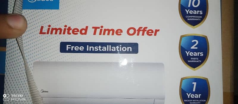Midea 1.5 Ton Xtreme Save DC Inverter Heat & Cool Air Conditioner T3 0