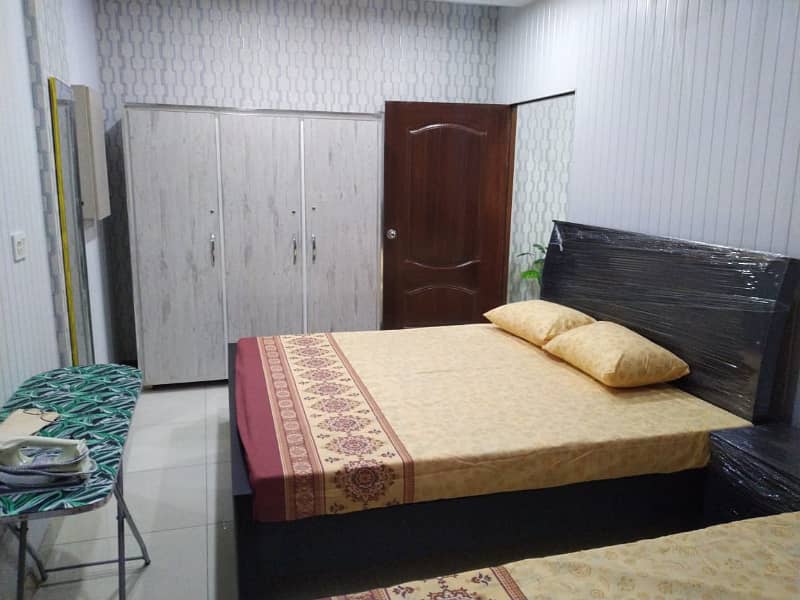 1 Bed Furnished Apartment Available For Rent On Best Location AA Block Bahria Town Lahore 0