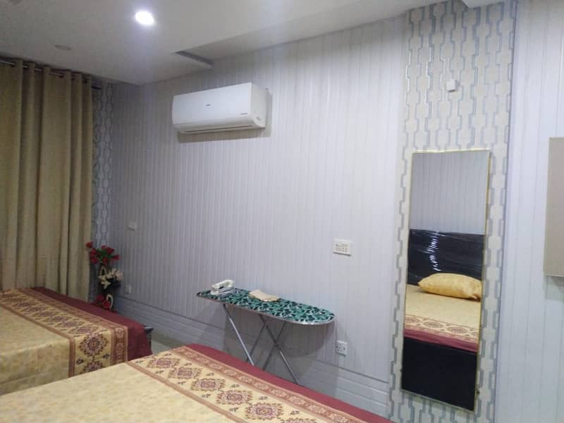 1 Bed Furnished Apartment Available For Rent On Best Location AA Block Bahria Town Lahore 10