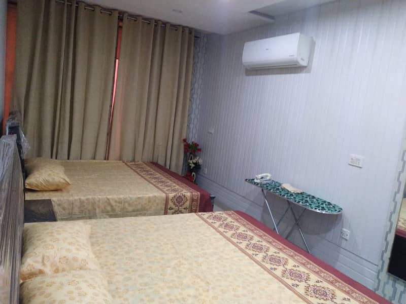 1 Bed Furnished Apartment Available For Rent On Best Location AA Block Bahria Town Lahore 11