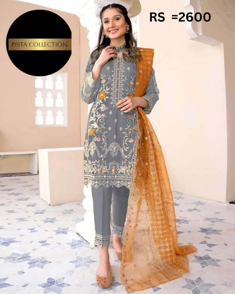 3pic stitch suit/ eid collection 12