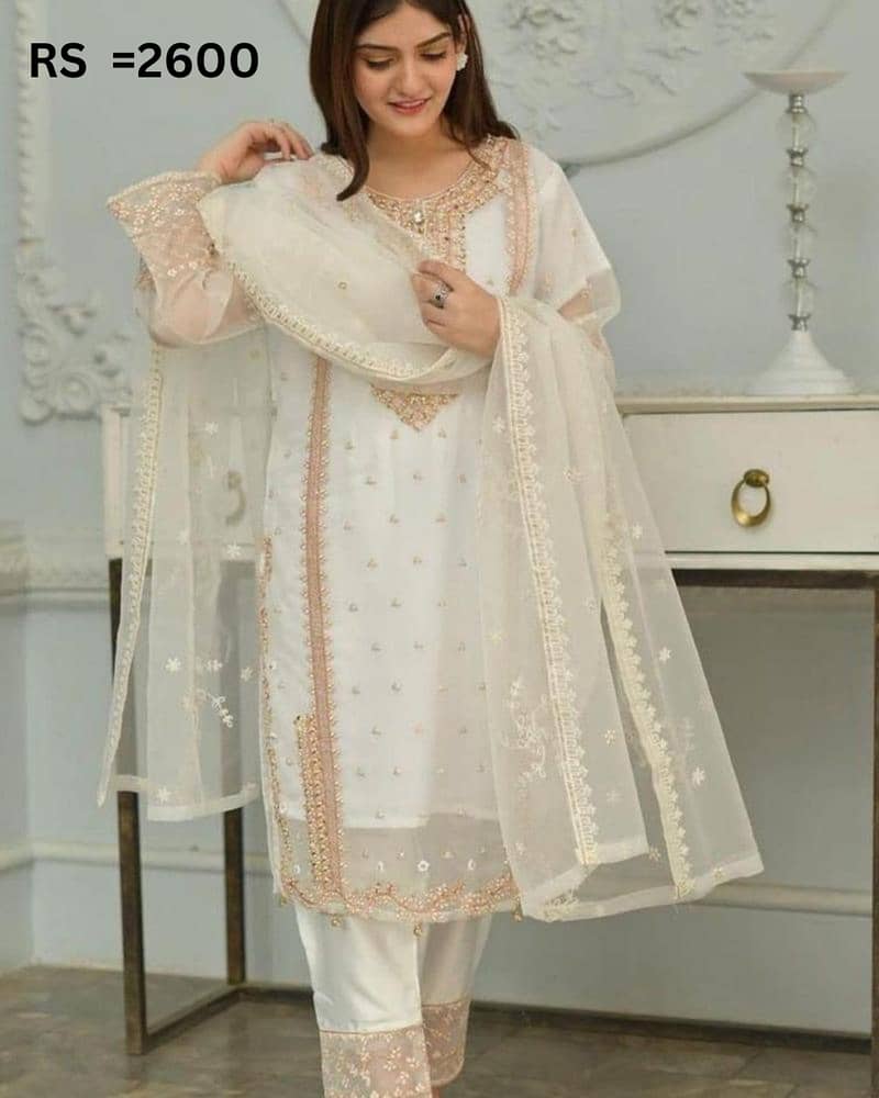 3pic stitch suit/ eid collection 18