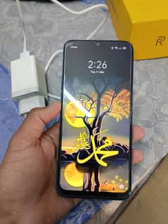 Realme c3 with original Charger  Dabba