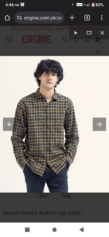 Engine casual shirts brand new 18