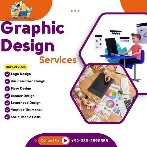 graphic designing plus social media management marketing services 0