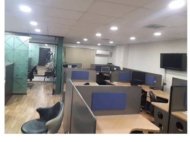 Fully Furnished Office Area 850 Square Feet Corporate Office Available For Rent On Reasonable Rent Gulberg 3 Lahore 0