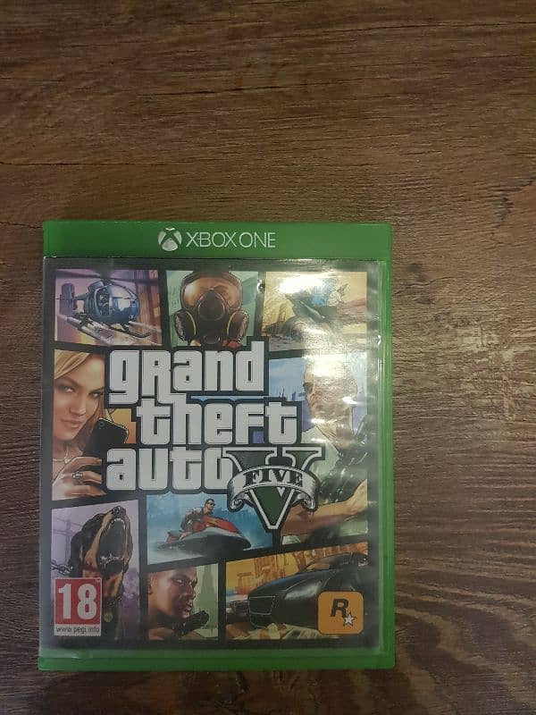 Gta v xbox one disc 0