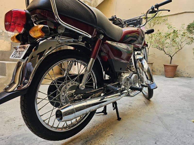 Honda CD 70 Bike For Sale 4