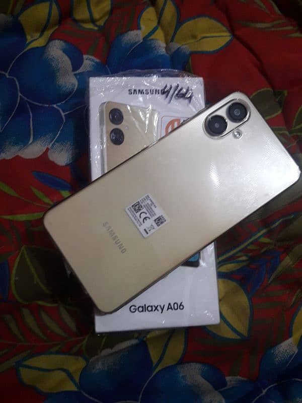 SAMSUNG A06 Mobile new Mobile 4/64 Gb just Box open all ok 03099547046 18