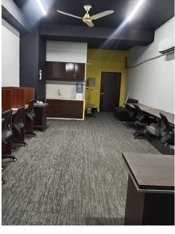 Fully furnish office Area 600 Square Feet Office Available For Rent Real Pictures In Main Boulevard Road Gulberg 3 Lahore 0