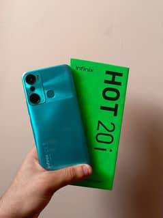 Infinix Hot 20i With box Urgent sell pta approved