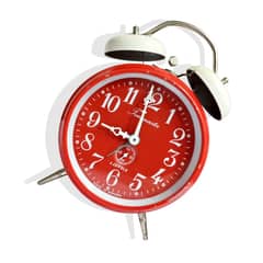 Vintage 1960s Timemaster Alarm Clock: Romanian, Mechanical, 4 Jewels