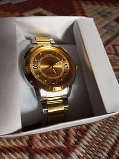 Elegant Golden Watch For Men - Timeless Luxury