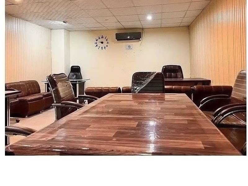 Fully Furnished Office Area 1800 Square Feet Corporate Office Available For Rent On Reasonable Rent Gulberg 3 Lahore 0