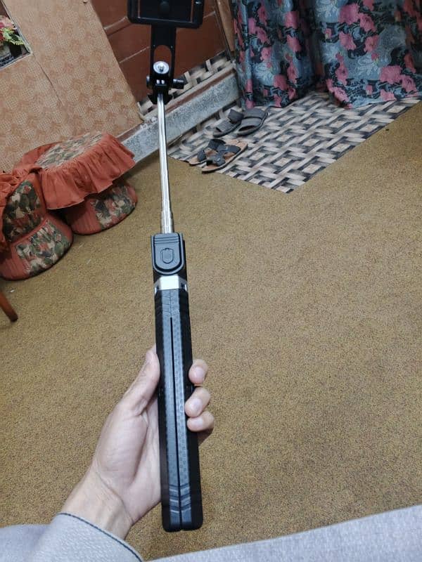 selfie stick plus ring light holder 1