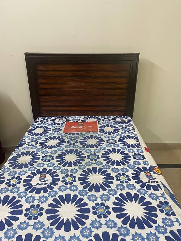 single bed with mattress 1