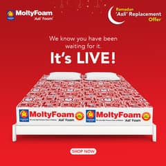 New MoltyFoam Ramazan Replacement Offer Spring Mattress Bed