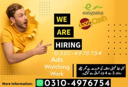 Data Entry Job / Assignment Job / Typing job / Part Time Full Time Job