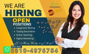 Assignment Job | Part Time Full Time Job | Job for male and female