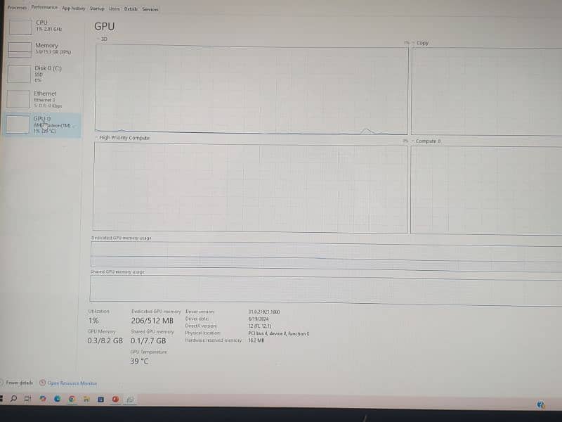 HP Elitebook 855 G8 Ryzen 5 Pro 5650 U 16 GB 256 GB SSD 4