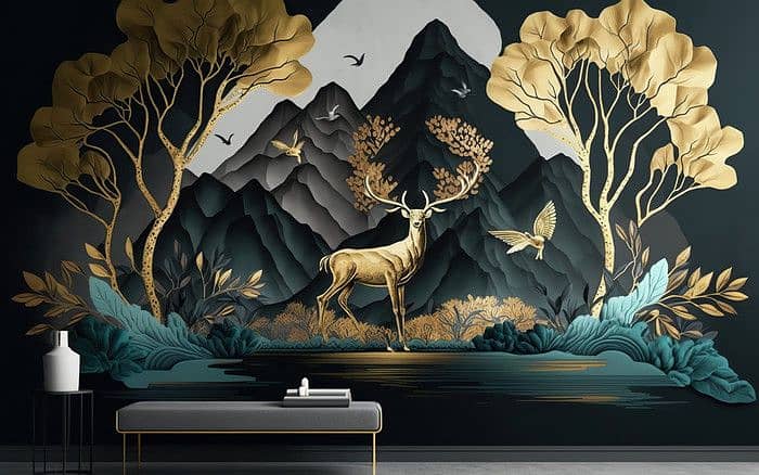 Wallpaper - 3D Wallpaper - Customised Wallpaper - Room Wallpaper 4